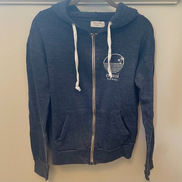 Blue Maui Full-Zip Hoodie - Picture 1 of 2